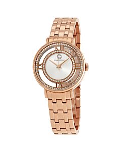 Carnaval Rose-Tone SS Silver-Tone Dial Rose-Tone SS