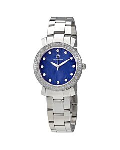 Stainless Steel Blue MOP Dial