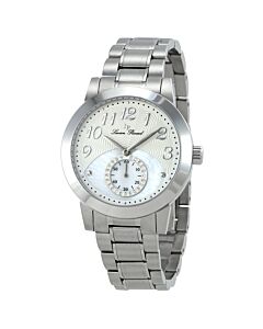 Garda Stainless Steel Silver-Tone and MOP Dial